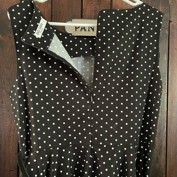 Polka dot Grace Karin retro swing dress size XXL - Picture 3 of 5